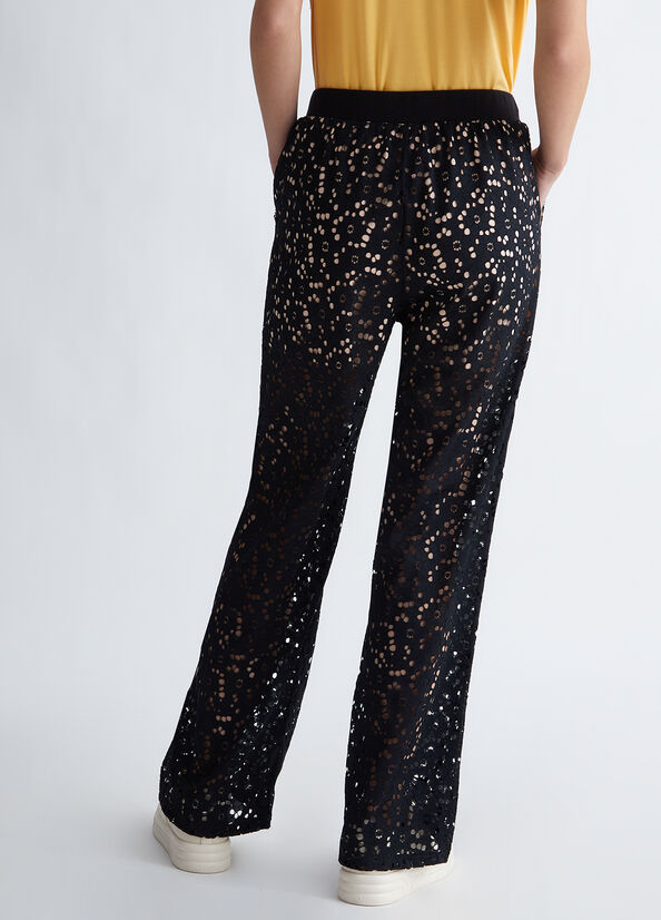 Pantaloni pizzo San Gallo