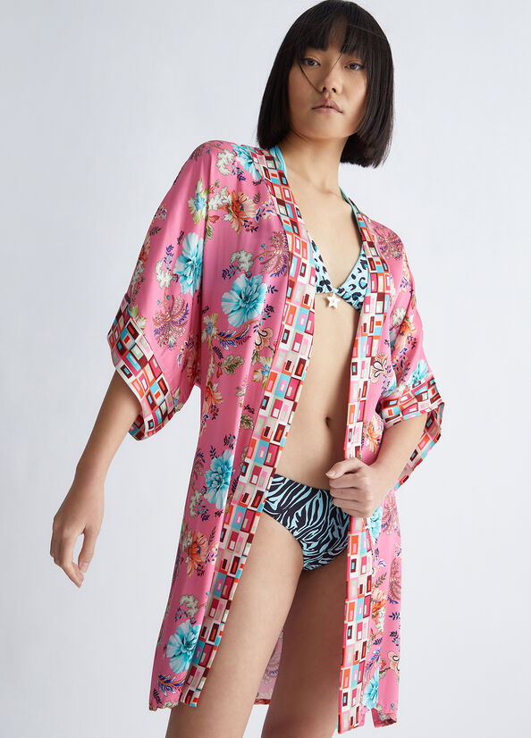 Kimono floreale