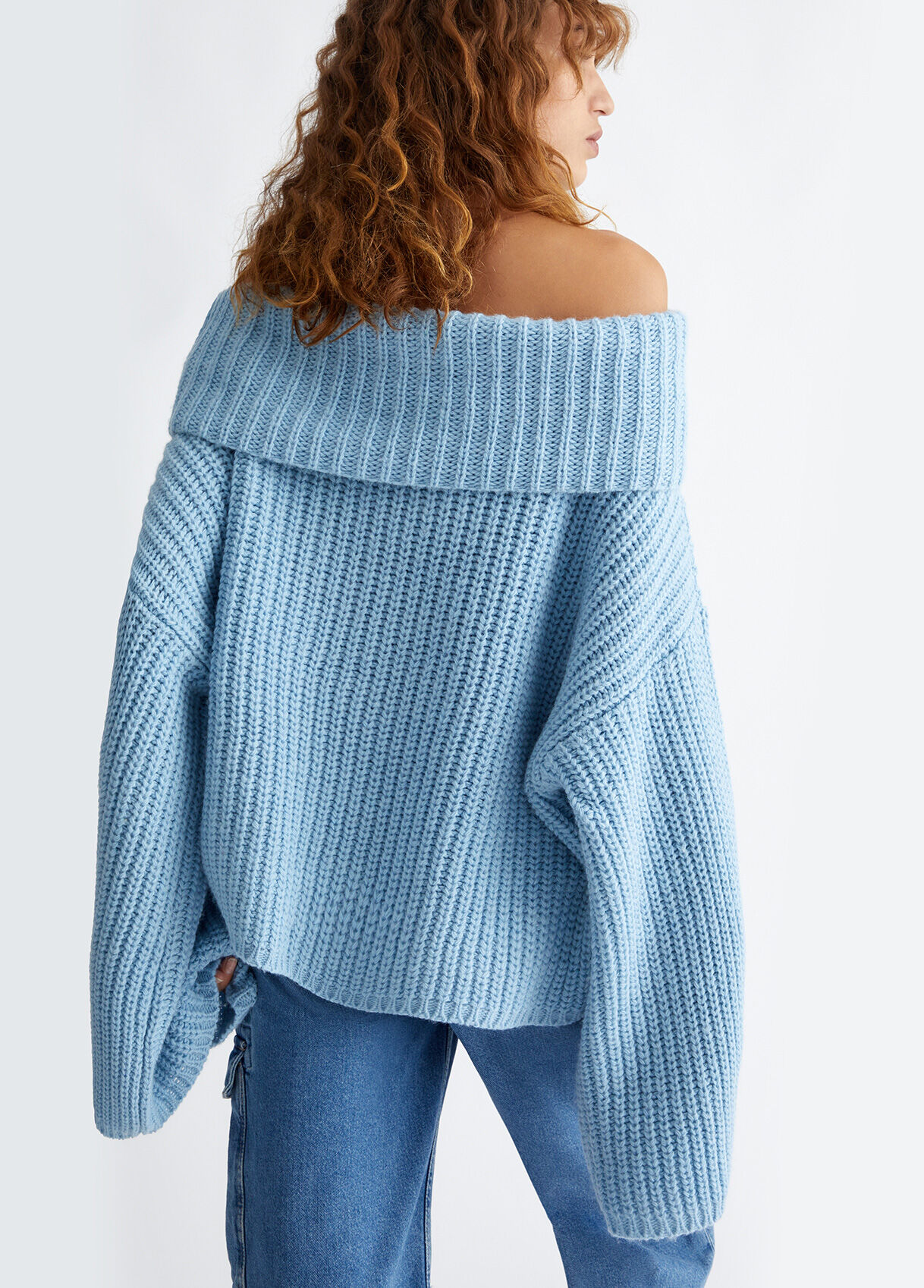 Ribbed turtleneck