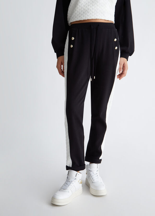 Pantaloni jogging in jersey