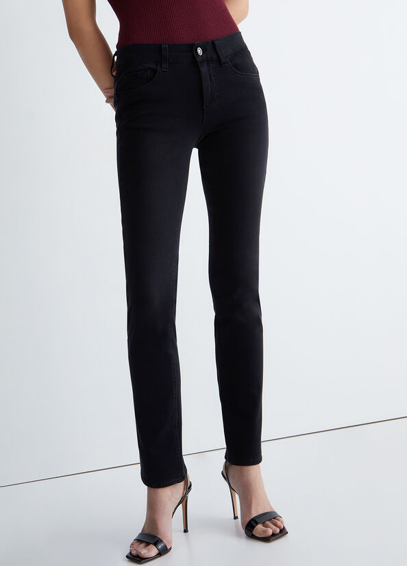 Jeans slim bottom up