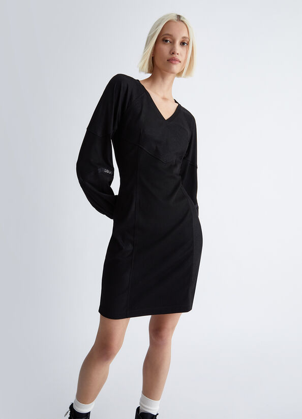 Vestito corto in lurex®