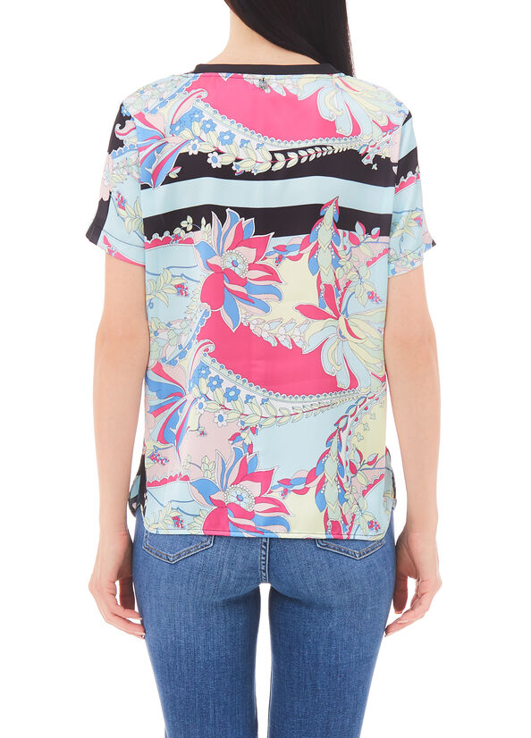 T-shirt in raso