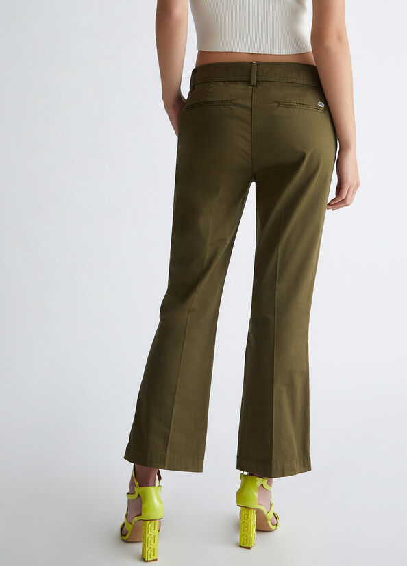 Pantaloni chino con cintura