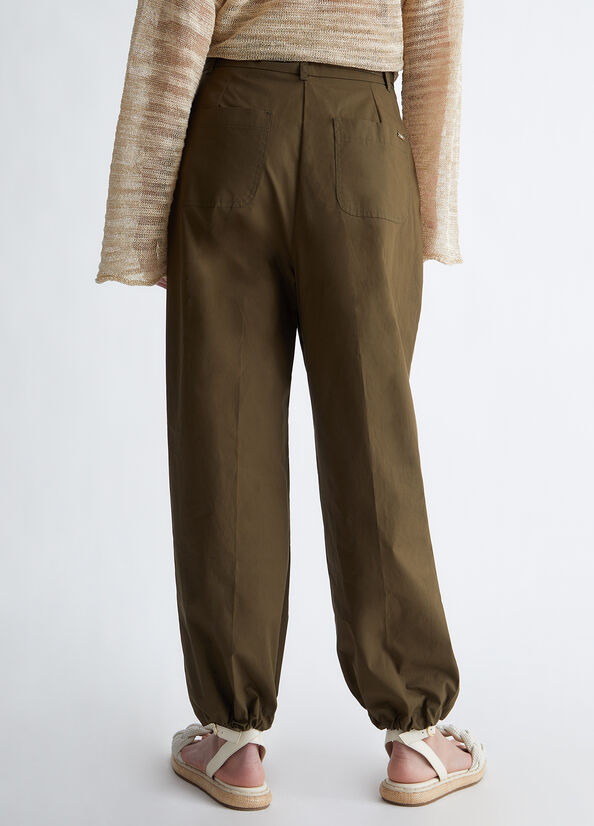 Pantaloni in popeline