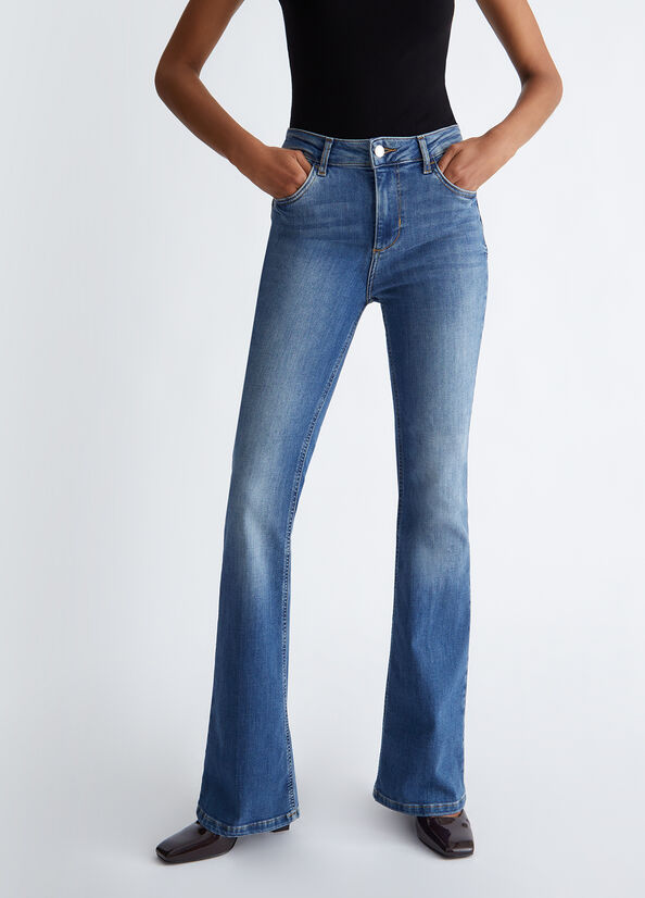 Jeans flare bottom up