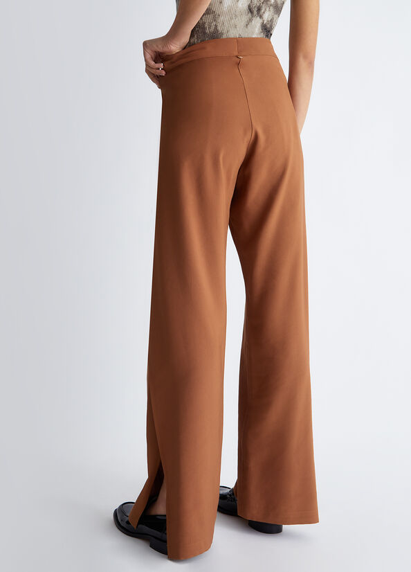 Pantaloni larghi con fiocco