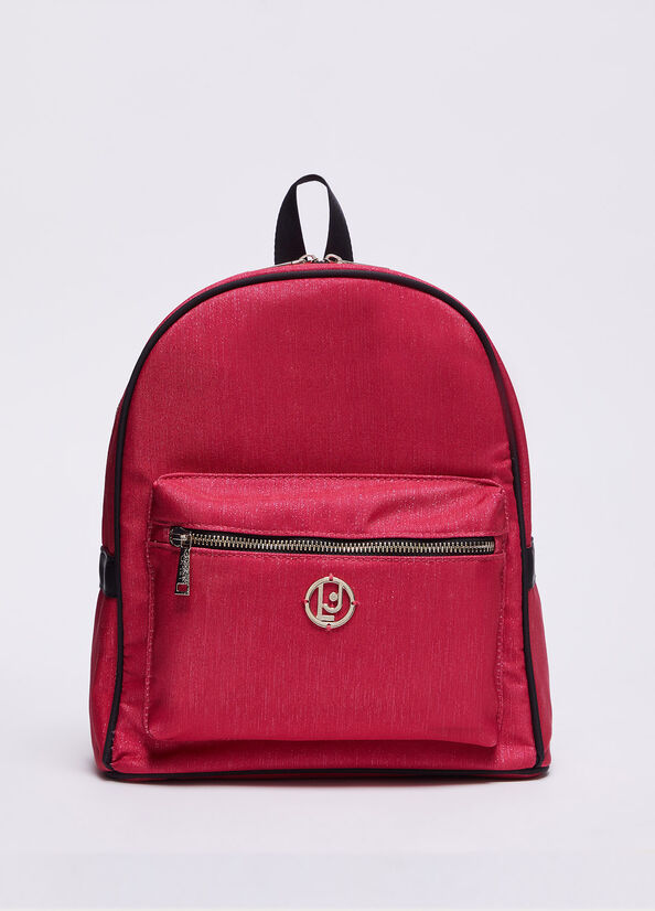 Zaino in nylon con logo