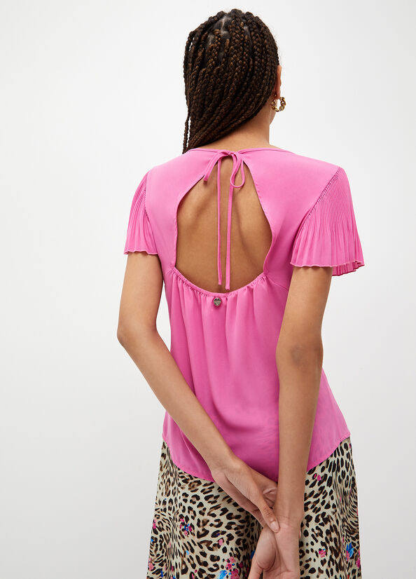 Top in georgette