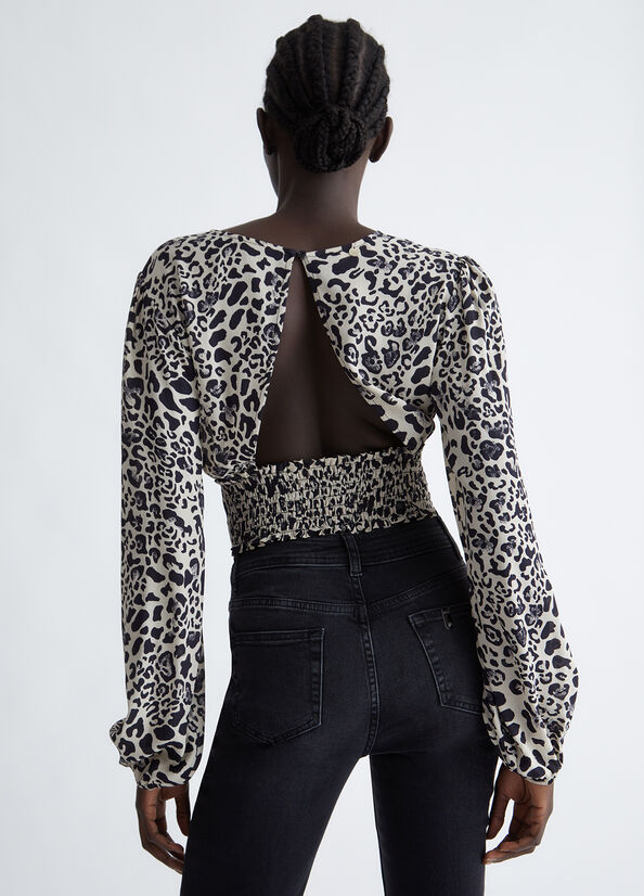 Blusa animalier