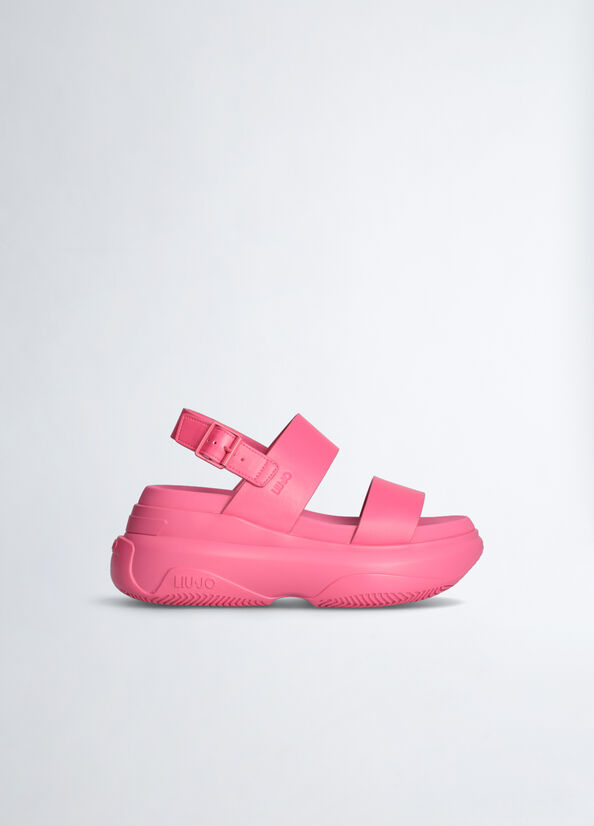 Sandali chunky monocromo