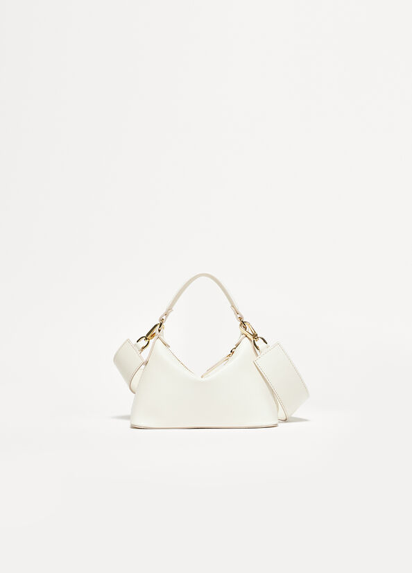Mini borsa hobo in pelle