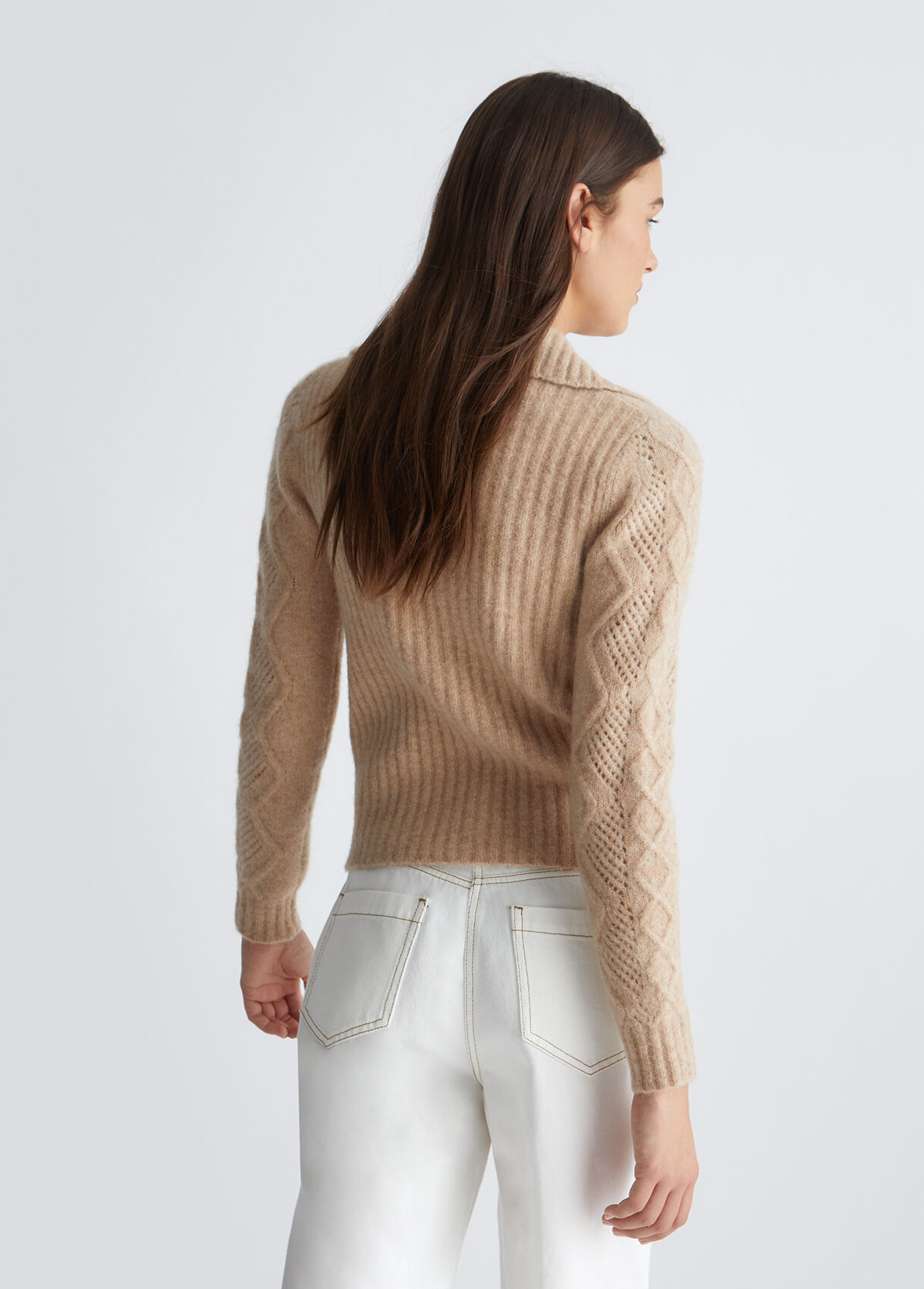 Jumper with jewel embroidery