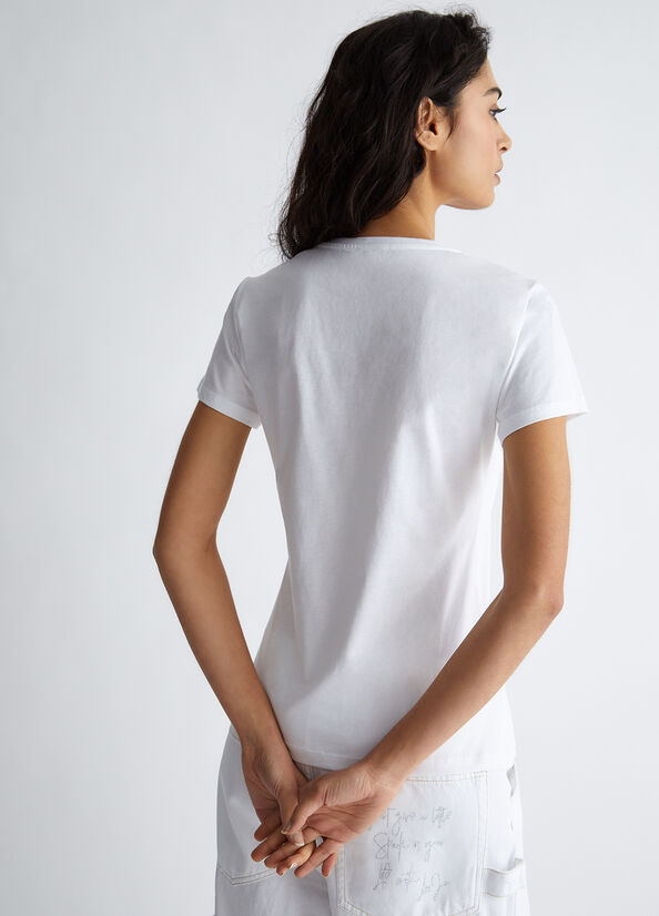 T-shirt ecosostenibile con stampa
