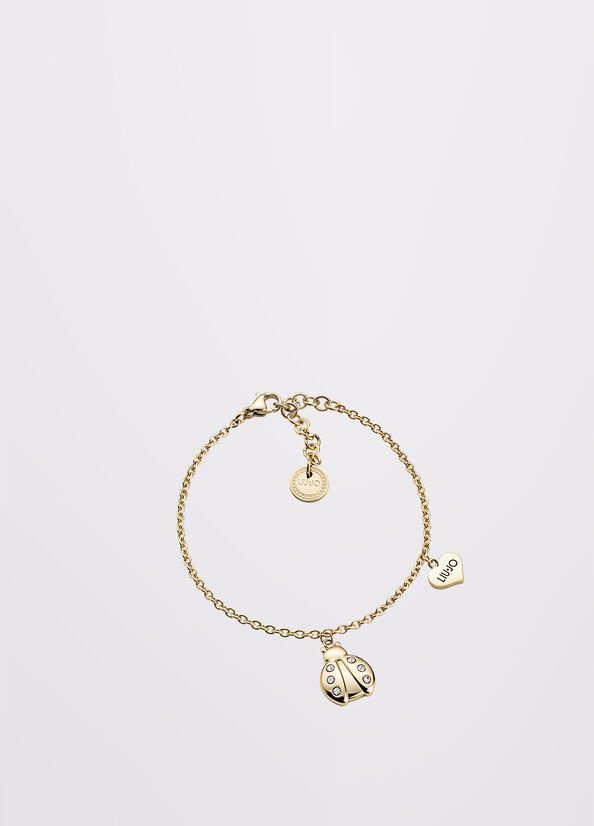 Bracciale con coccinella
