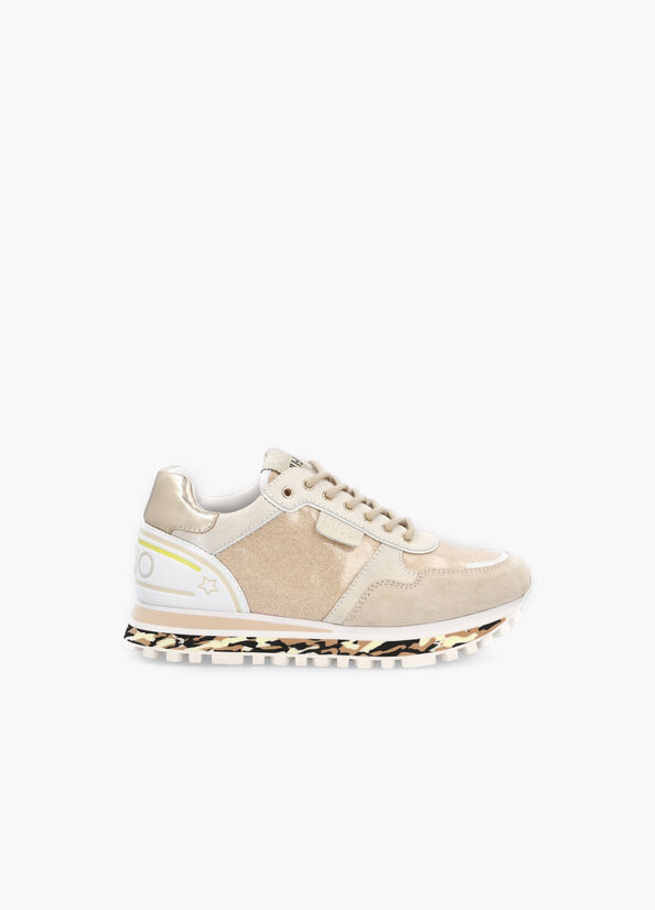Sneakers con suola camouflage