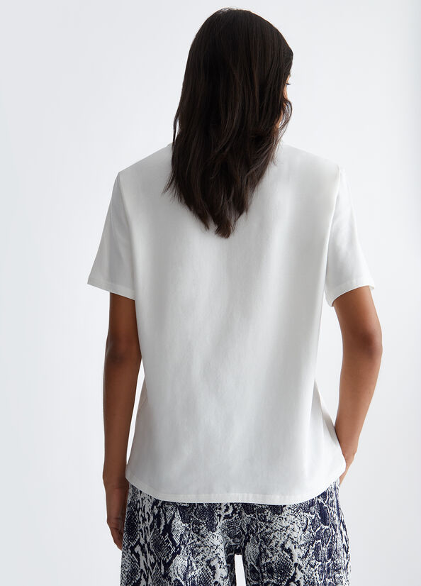 T-shirt con logo