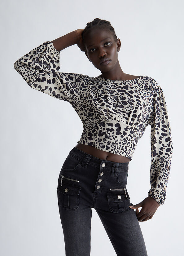 Blusa animalier