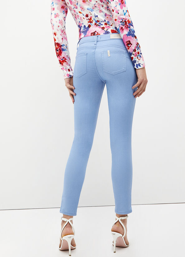 Pantaloni Bottom Up con charm