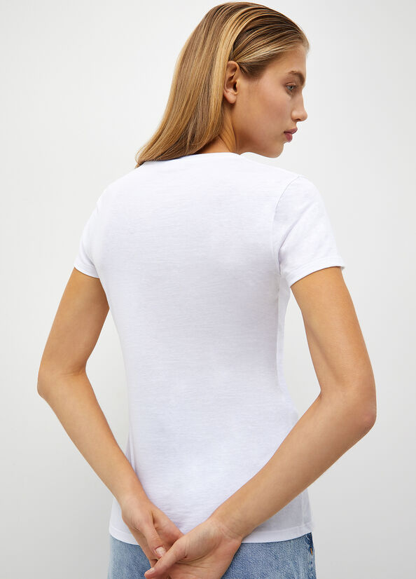 T-shirt ecosostenibile con logo