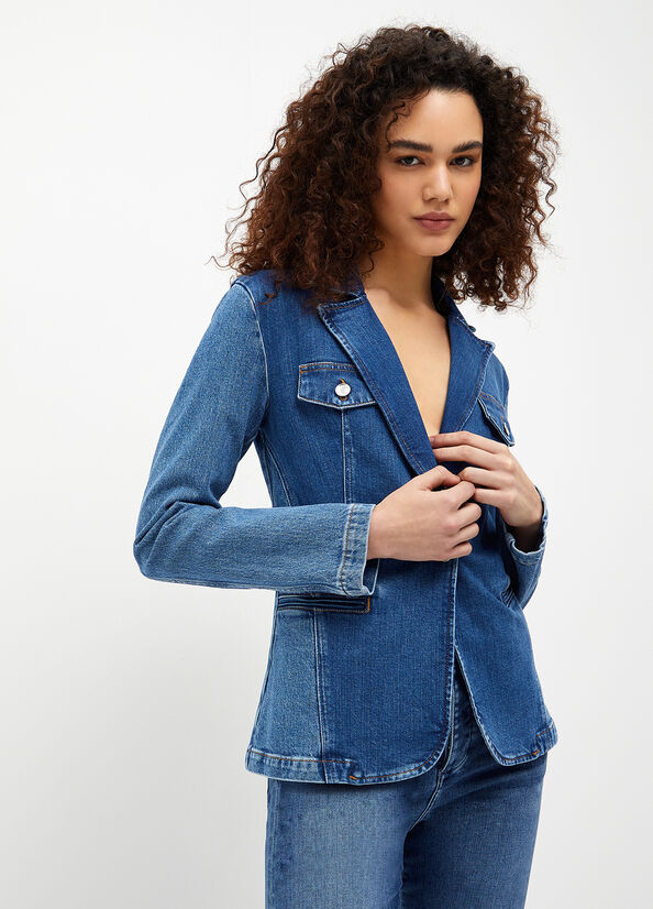 Blazer in denim