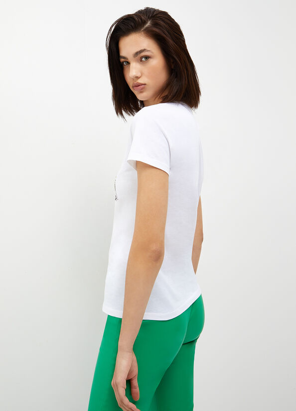 T-shirt ecosostenibile con logo