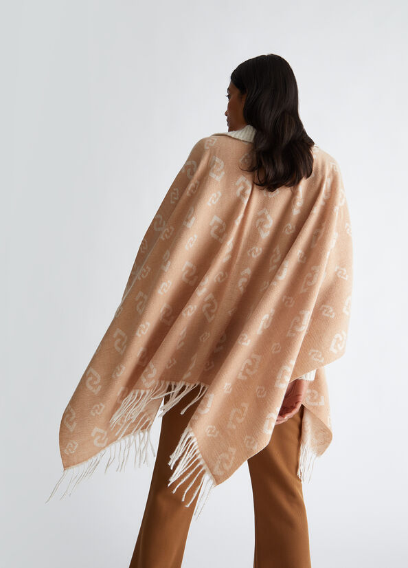 Poncho con logo