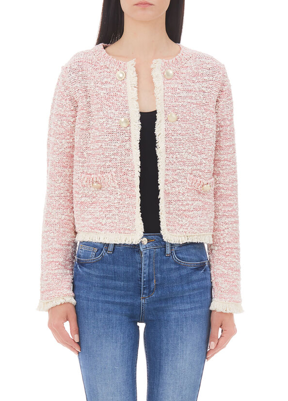 Giacca in maglia bouclé