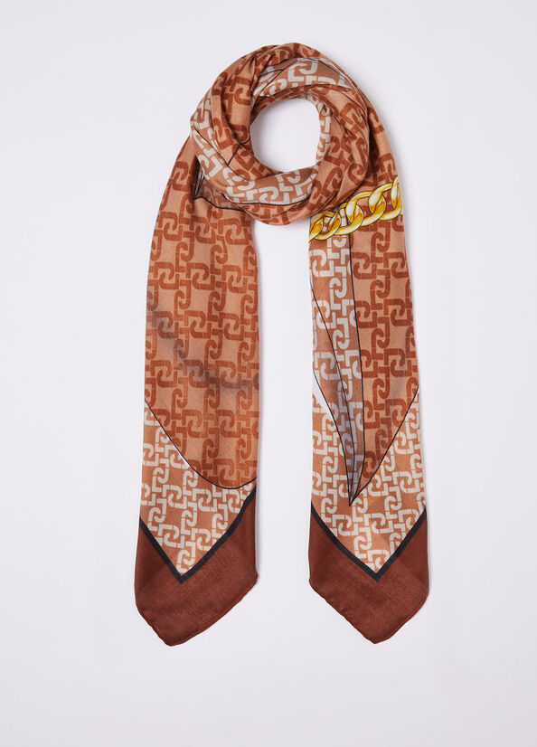 Foulard ecosostenibile con stampa