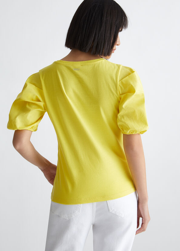 T-shirt in jersey di cotone