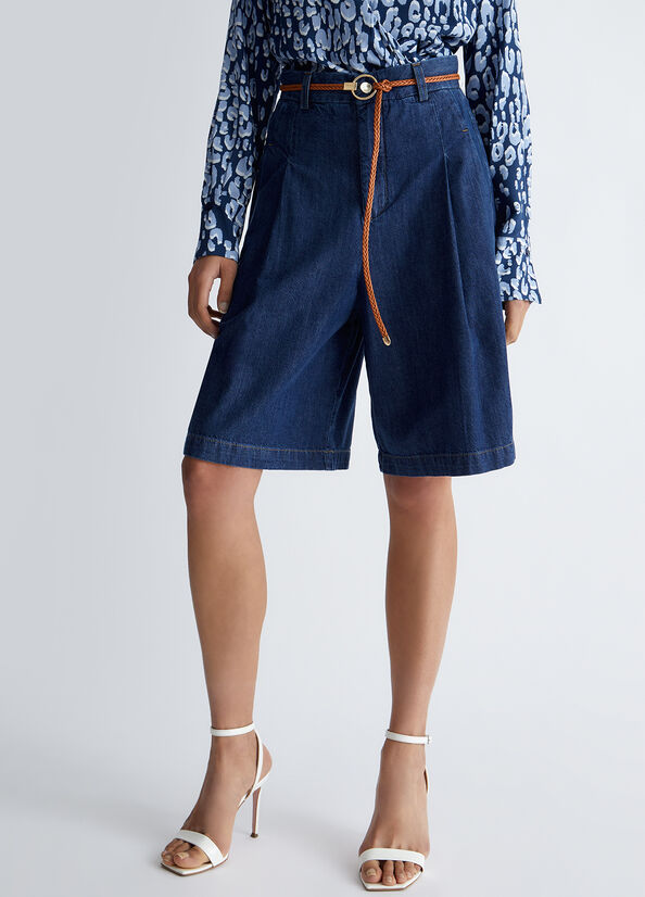 Bermuda in denim