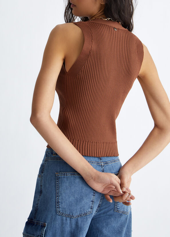Gilet in maglia