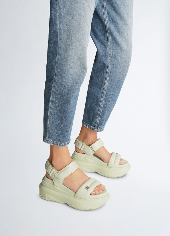 Sandali chunky monocromo