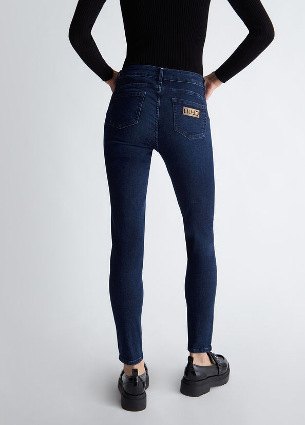 Jeans skinny vita alta