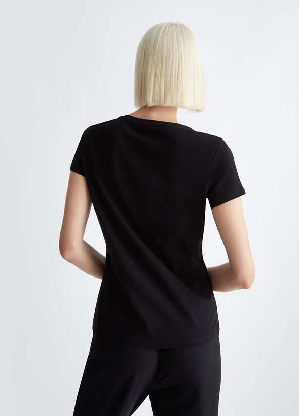 T-shirt con logo