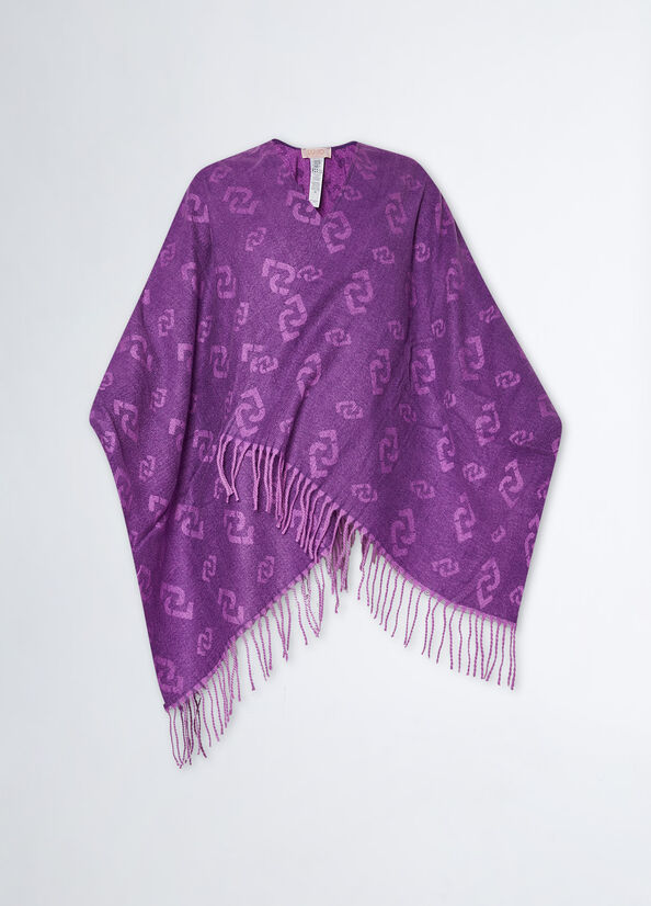 Poncho con logo