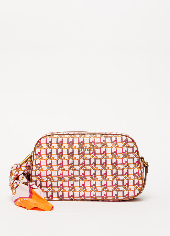 Borsa a tracolla con foulard