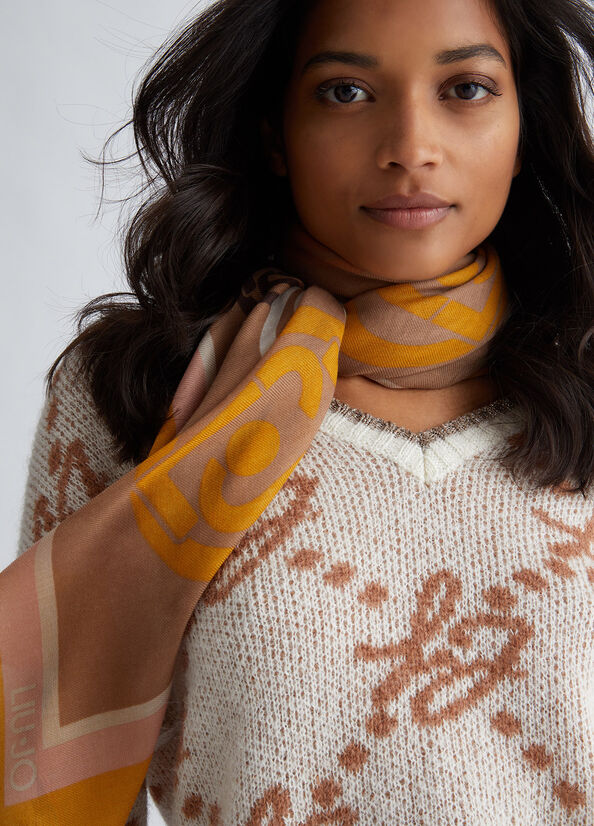 Foulard ecosostenibile con logo
