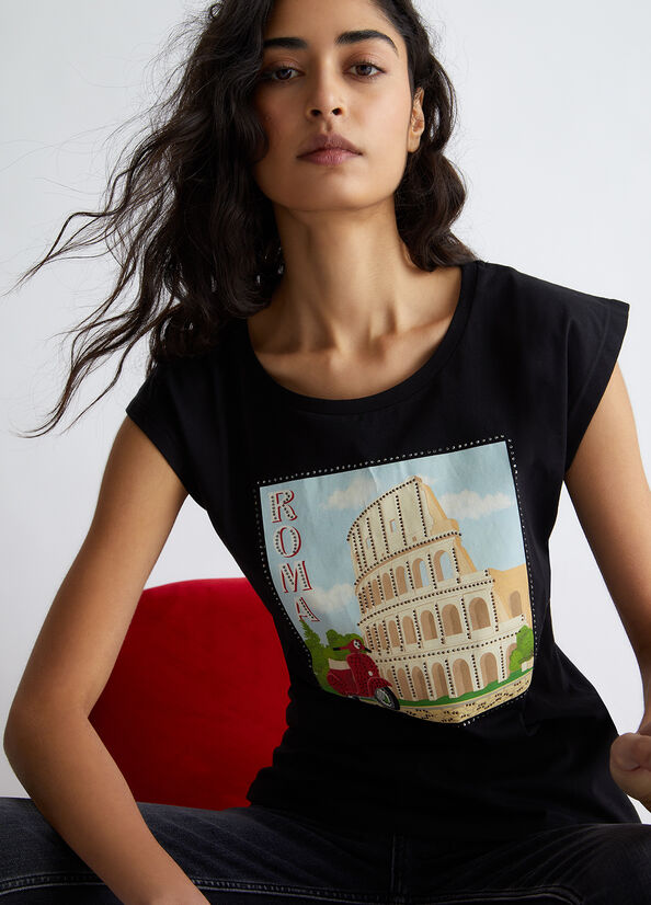 T-shirt ecosostenibile Roma City