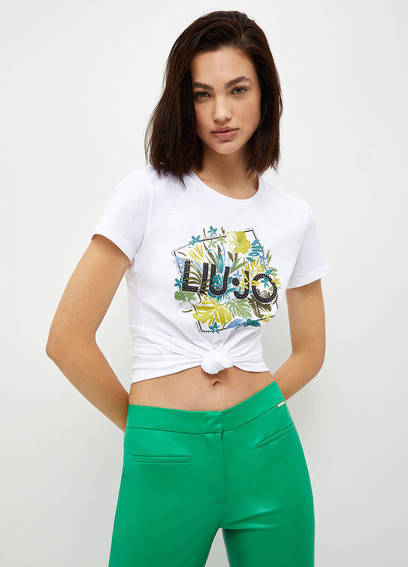 T-shirt ecosostenibile con logo