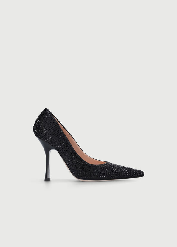 Décolleté in strass Leonie Hanne x Liu Jo