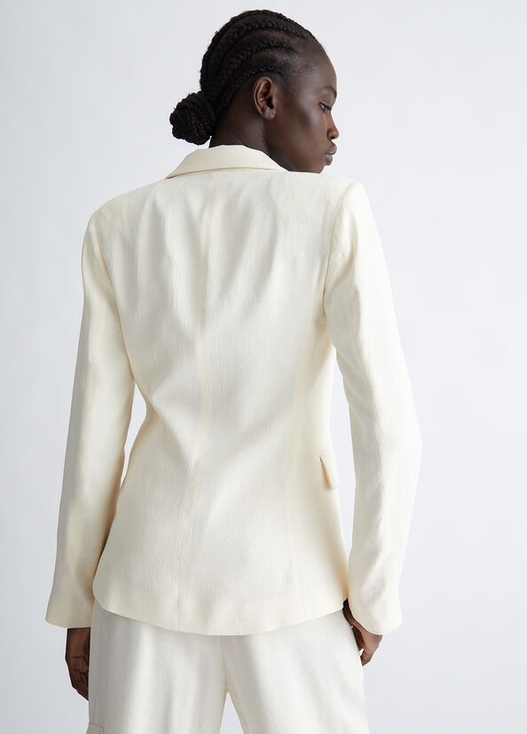 Blazer jacquard ecosostenibile
