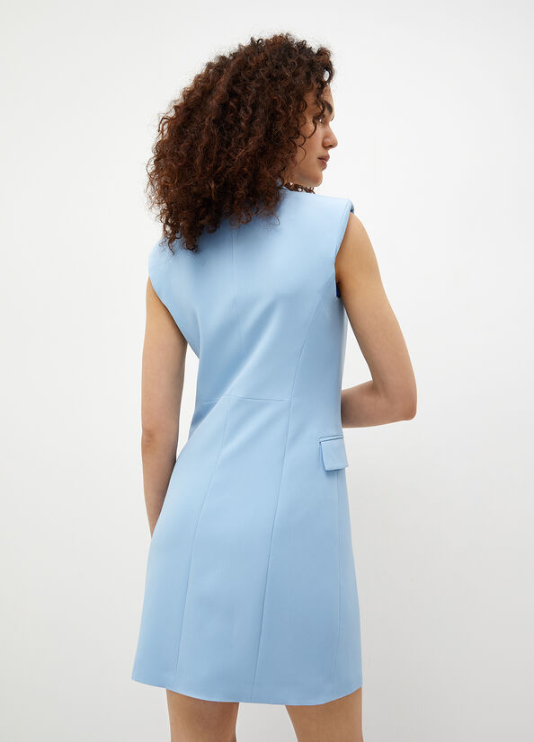 Vestito doppiopetto stretch