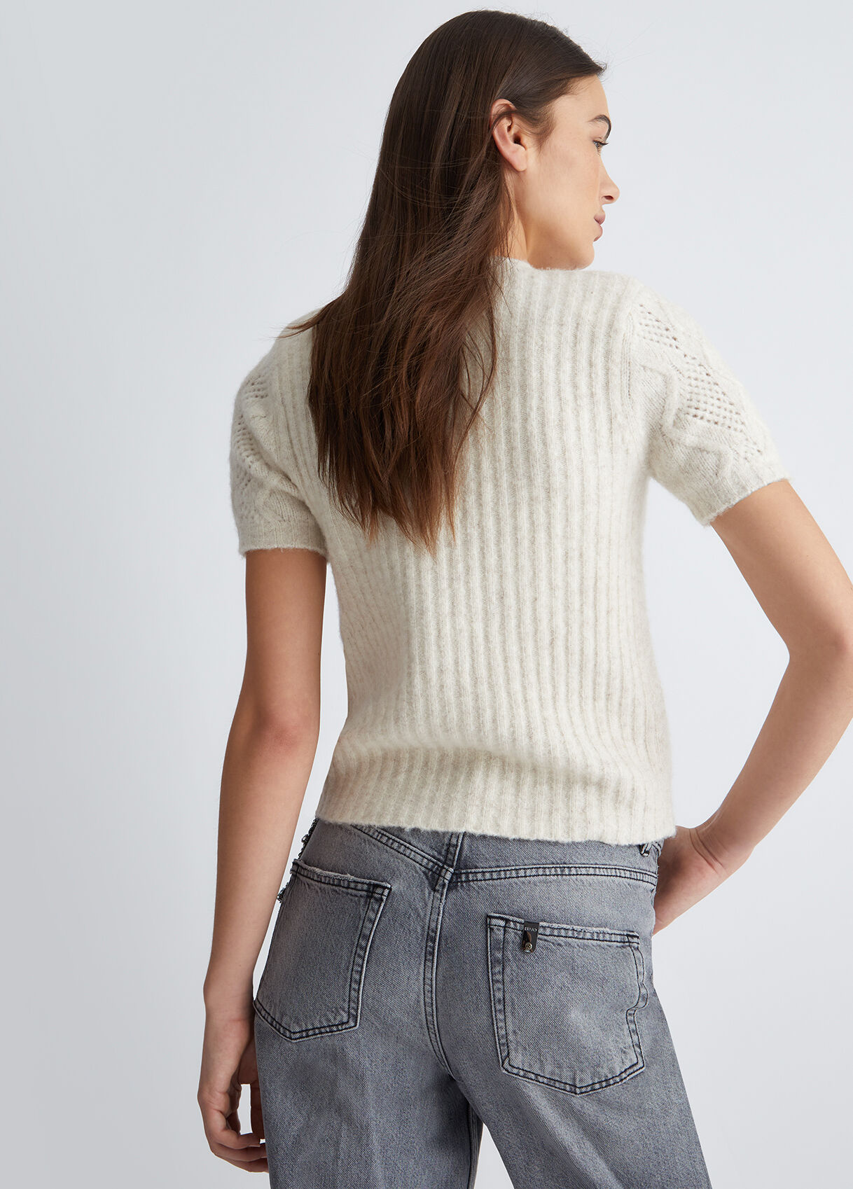 Jumper with gemstones