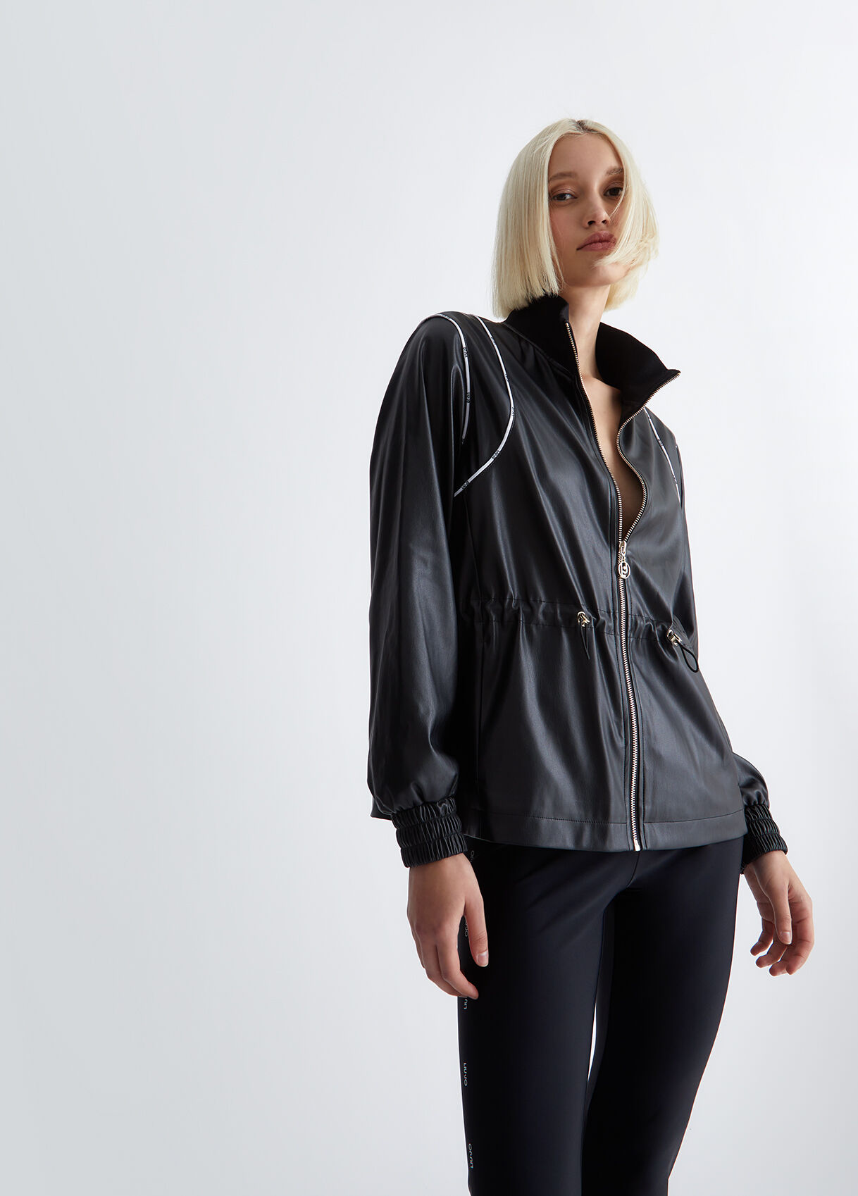 Coated fabric jacket