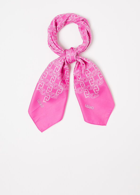 Foulard ecosostenibile con logo