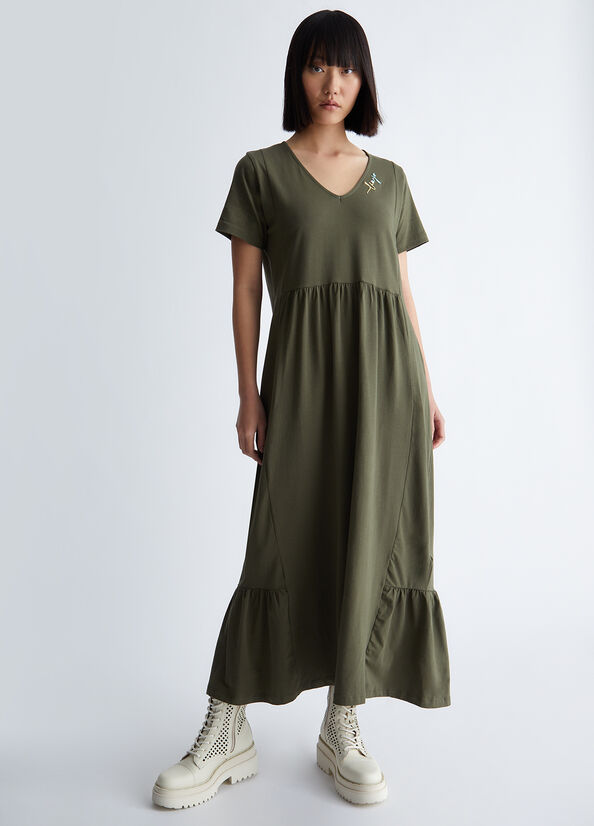 Vestito lungo ecosostenibile