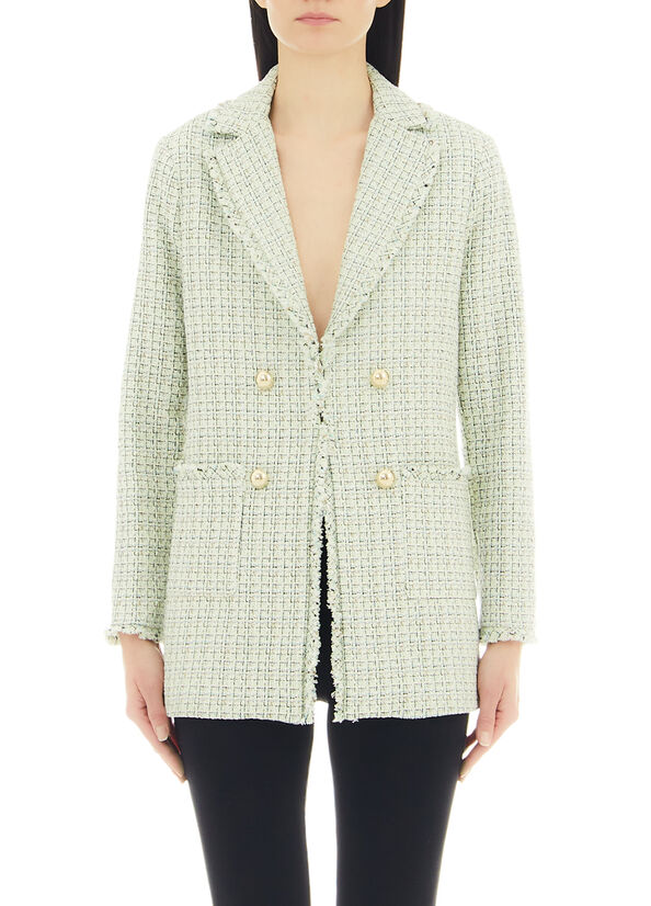 Giacca in bouclé