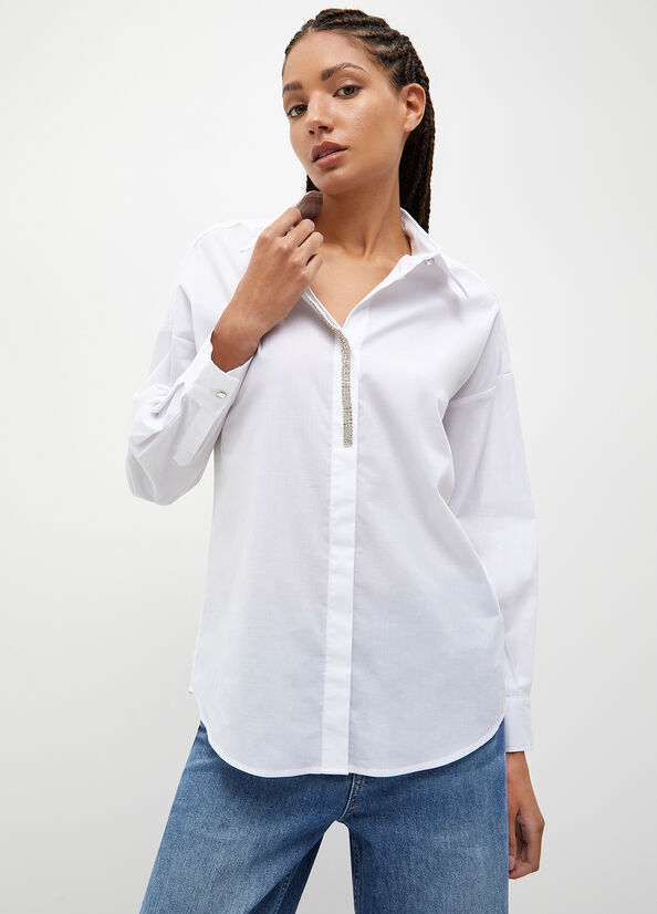 Camicia in popeline