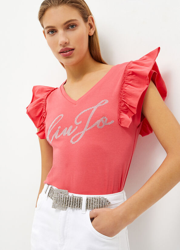 T-shirt ecosostenibile con logo